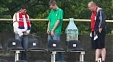 FOTO: Latvijas futbola fani “izceļas” Kauņā