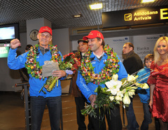 Team Latvia atgriežas no Dakāras