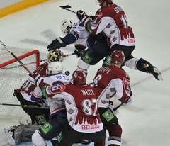 Ņižņijnovgorodas Torpedo - Rīgas Dinamo 0:0 (rit 1.periods)