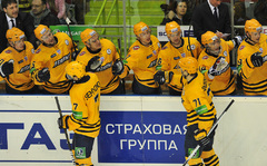Atlant uzvar Severstaļ un iekļūst KHL Rietumu konferences pusfinālā