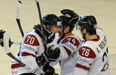 PČ hokejā. Norvēģija-Latvija 1:0 (rit 2.periods)