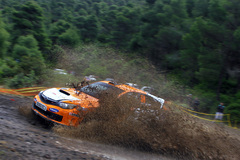Neikšāns/Dzirkals Grieķijas ralliju sāk ar pirmo vietu Rally Class ieskaitē
