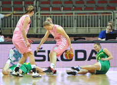 Latvijas basketbolistes piekāpjas zviedrietēm pēdējā pārbaudes spēlē