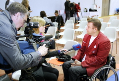 Aicina pirmdien lidostā sagaidīt Latvijas paralimpiešus