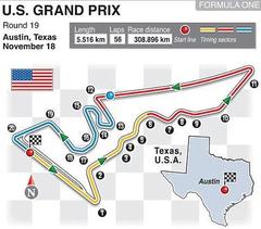 VIDEO: Aplis no jaunās F1 trases Teksasā