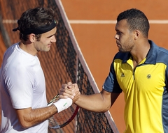 Tsonga: Uzvara pār Federeru ir viena no svarīgākajām manā karjerā, taču turnīrs vēl nav beidzies