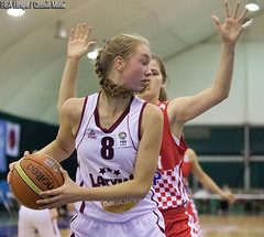 Latvijas U-16 basketbolistes EČ ceturtdaļfinālā tomēr piekāpjas Čehijai