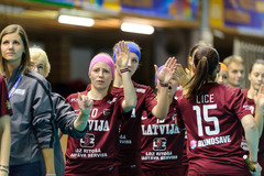 Latvijas florbolistes iekļūst pasaules čempionāta ceturtdaļfinālā