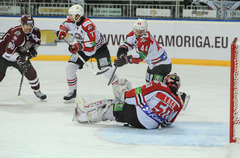 Rīgas Dinamo - Doņeckas Donbass 0:2 (noslēgusies 2.trešdaļa)