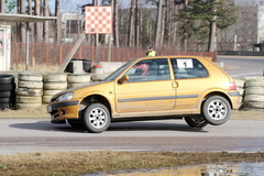 FOTO: Rallijsprinta sacensības Ziema Biķerniekos