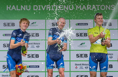 papildināts (19:06) - SEB MTB maratona Siguldas posmā triumfē Sorokins