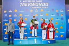 Taekvondo cīkstone Tarvida iegūst sudrabu pasaules čempionātā kadetiem