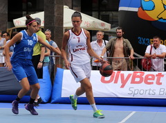 papildināts (16:26) - Latvijas sieviešu izlase 3x3 basketbolā kvalificējas Eiropas čempionātam