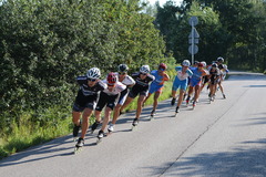 Spice skrituļslidošanas maratonā uzvaras laurus plūc ārzemju sportisti, ātrslidotājam Silovam 7.vieta