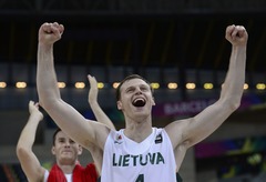 Lietuvas basketbolistiem Pasaules kausa pusfinālā vēlreiz ASV pārbaudījums