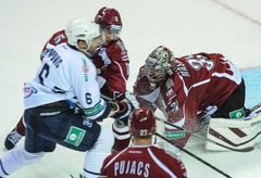 Helsinku Jokerit - Rīgas Dinamo 2:0 (Rit 1.periods)