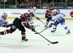 Rīgas Dinamo - Helsinku Jokerit 3:3 (Rit 2.periods)