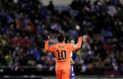 Messi 30. hettriks Barselonas rindās un uzvara
