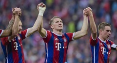 Bayern iegūst kārtējo bundeslīgas titulu, Rudņevs un HSV pārtrauc neveiksmju sēriju