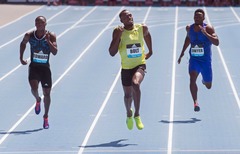 Bolts izcīna uzvaru 200 metros Dimanta līgas sacensībās Ņujorkā