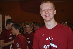U-16 basketbola izlases kapteinis Raiļans nesīs Latvijas karogu Eiropas Jaunatnes olimpiādes atklāšanā
