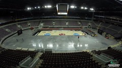 VIDEO: Kā tapa basketbola čempionāta laukums Arēnā Rīga