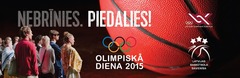 Olimpiskās dienas 2015 pasākumi notiks 348 norises vietās visā Latvijā