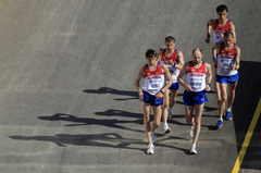 Vēl sešiem Krievijas soļotājiem par dopinga lietošanu piespriesta diskvalifikācija