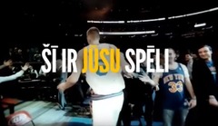 VIDEO: ESPN latviski reklamē Porziņģa un Knicks gaidāmo spēli