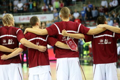Latvija pirmspēdējā pārbaudes spēlē sagrauj Jaunzēlandi
