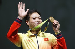 Vjetnamai pirmais olimpiskais zelts vēsturē, medaļa arī mājiniekiem