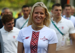 Peldētāja Ribakova 200 metros brasā Rio labo Latvijas rekordu, bet paliek ārpus pusfināla (papildināts 20:36)
