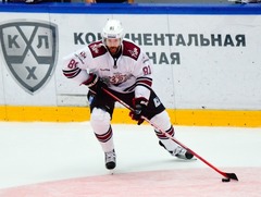 Rīgas Dinamo KHL mačā zaudē čempionei Magņitogorskas Metallurg