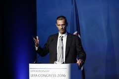 Par jauno UEFA prezidentu ievēlēts slovēnis Čeferins