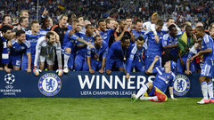 «Chelsea» futbolisti pirmo reizi triumfē UEFA Čempionu līgā