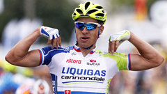 Sagans uzvar «Tour de France» velobrauciena pirmajā posmā