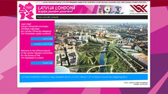 Darbu sāk mājaslapa par Latvijas olimpisko komandu Londonā