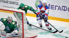 KHL trešdienas spēļu rezultāti