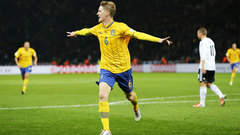Zviedrijas izlase sensacionāli atspēlējas no 0:4 pret Vāciju