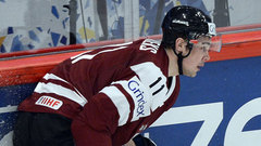 Latvijas hokeja izlase pagarinājumā pieveic Slovēniju