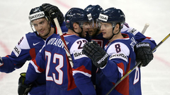 Slovākijas hokejisti pasaules čempionāta atklāšanas spēlē sagrauj Franciju