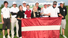 Latvijas izlase izcīna Baltijas kausu golfā