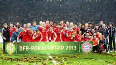 Minhenes «Bayern» ar uzvaru Vācijas kausā pārraksta vēsturi