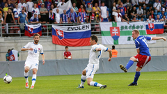Lihtenšteinas futbola izlase atņem punktus arī Slovākijai