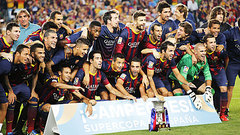 «Barcelona» izcīna Spānijas Superkausu