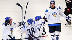 Somijas hokeja izlase pārliecinoši triumfē Eirotūres pirmajā posmā
