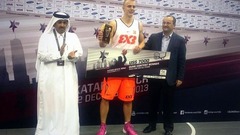 Dārgais triumfē «All Stars» spēles «Slam Dunk» konkursā Katarā