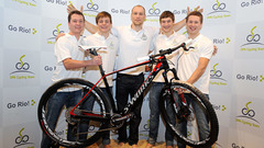Prezentēta velokomanda DPA Cycling Team un  projekts Go Rio!