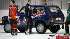 22. februāra «Ghetto Hockey» kopā ar Latvijas izlases hokejistiem