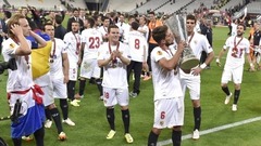 «Sevilla» futbolisti triumfē UEFA Eiropas līgas turnīrā